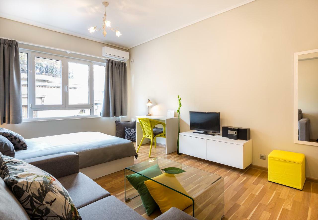 אתונה Exceptionally Located Studio Apartment מראה חיצוני תמונה